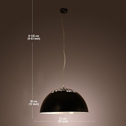 Lampă suspendată modernă contemporană cu pictură cu bol