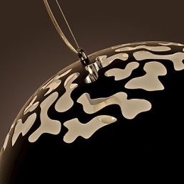 Lampă suspendată modernă contemporană cu pictură cu bol