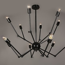 Lampă pendantă metalică creativă Lampă suspendată modernă Lampă pendant cafenea