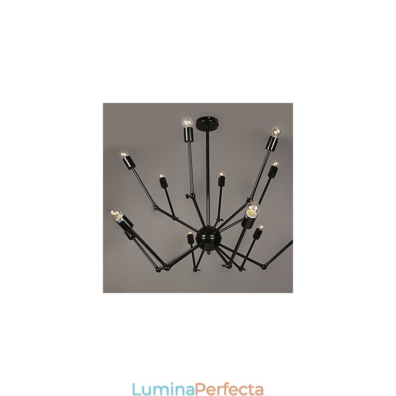 Lampă pendantă metalică creativă Lampă suspendată modernă Lampă pendant cafenea