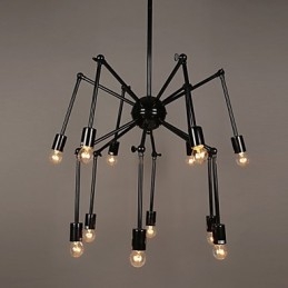Lampă pendantă metalică creativă Lampă suspendată modernă Lampă pendant cafenea