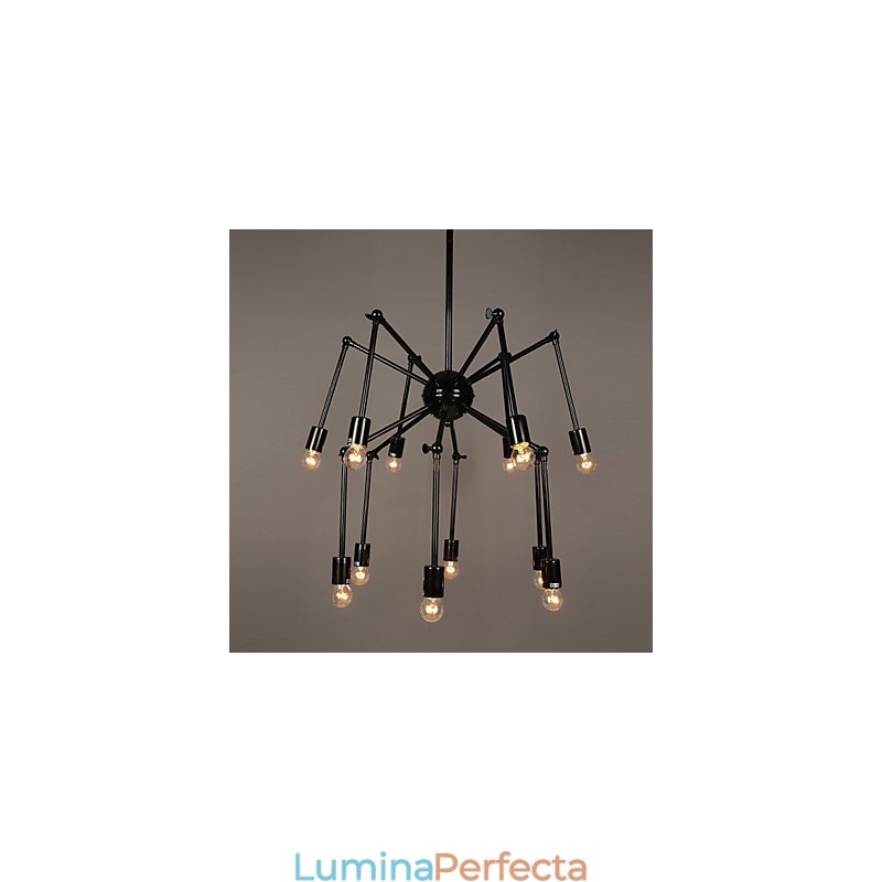 Lampă pendantă metalică creativă Lampă suspendată modernă Lampă pendant cafenea