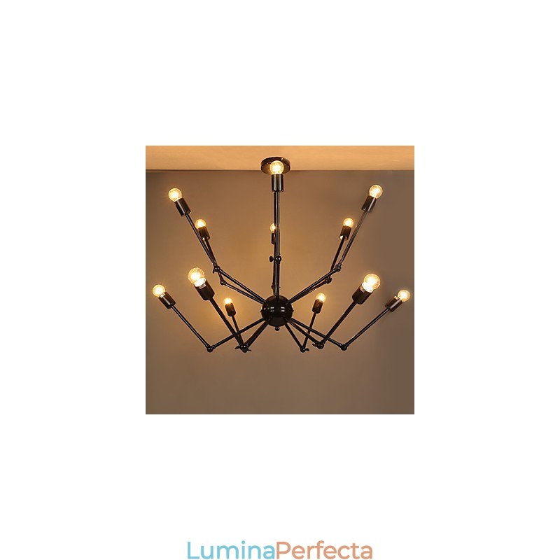Lampă pendantă metalică creativă Lampă suspendată modernă Lampă pendant cafenea