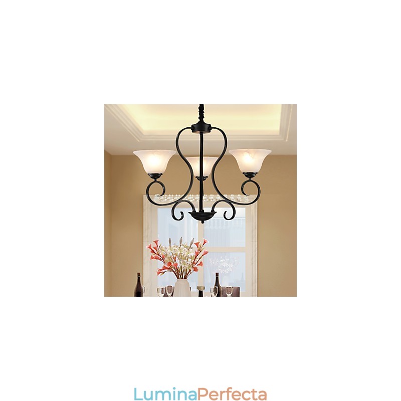 Candelabru Retro 3 Lumini Country Metal
