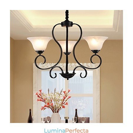 Candelabru Retro 3 Lumini Country Metal