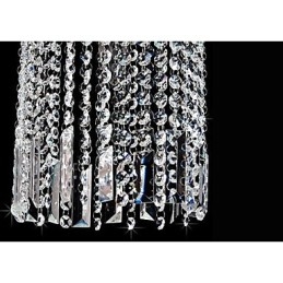 Lampă suspendată din metal, modernă și contemporană