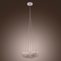 Lampă suspendată contemporană din aluminiu cu 7 lumini