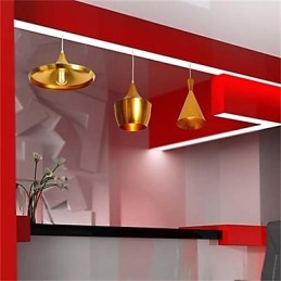 Pandantiv de masă din aluminiu Americange Gold cu 3 capete