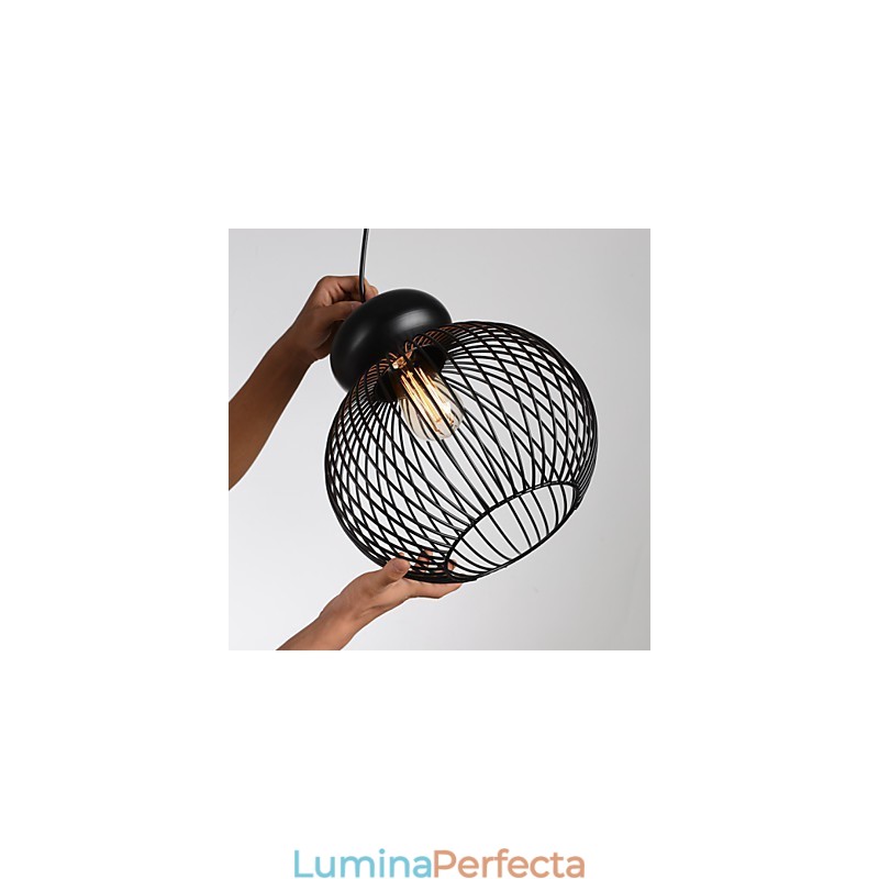 Lampe suspendate Mini Style Retro Garaj Metal