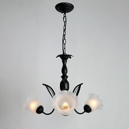 Candelabru din metal cu pictură clasică tradițională