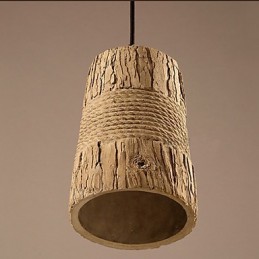 Lampă suspendată industrială retro Ciment