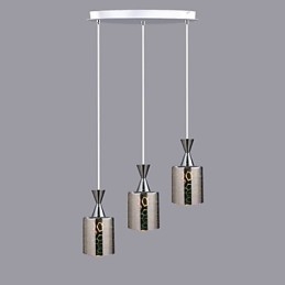Gravura laser de vis Lampa placata cu crom 3 Disc