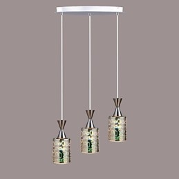 Gravura laser de vis Lampa placata cu crom 3 Disc