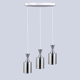 Gravura laser de vis Lampa placata cu crom 3 Disc