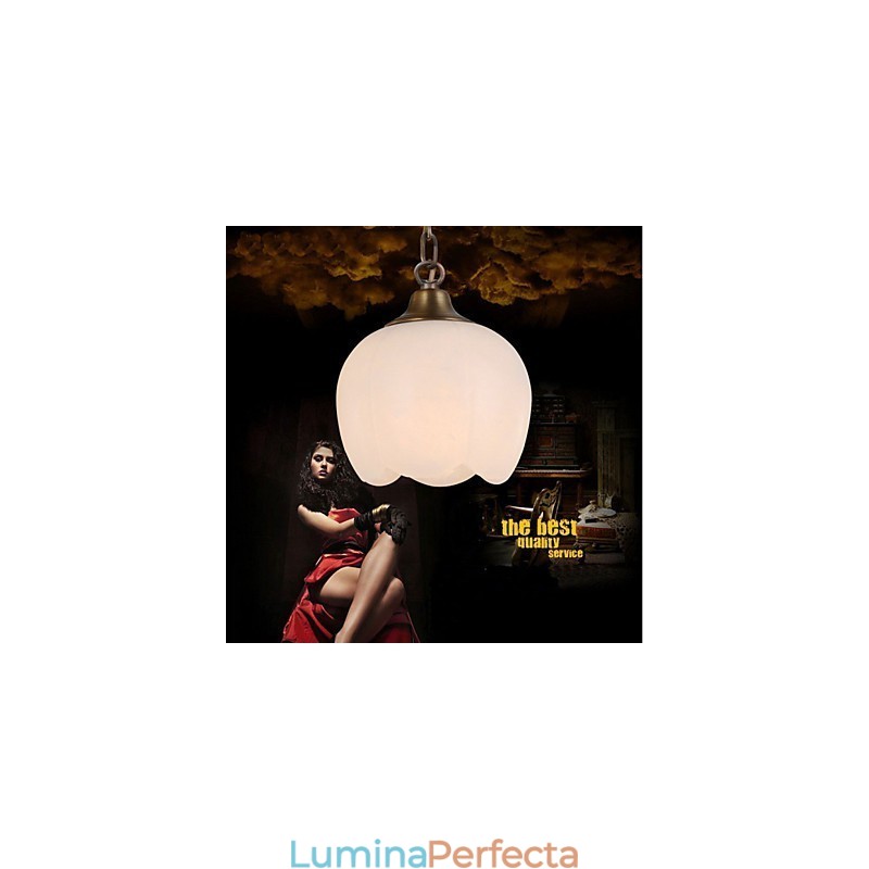 Iluminat cu candelabru unic din marmură spaniolă din cupru