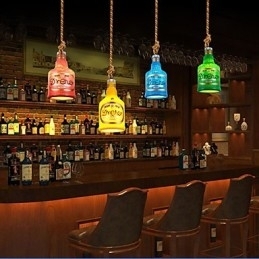 American Simple Retro Pendant Lampă cu un singur cap Pendant Pendant