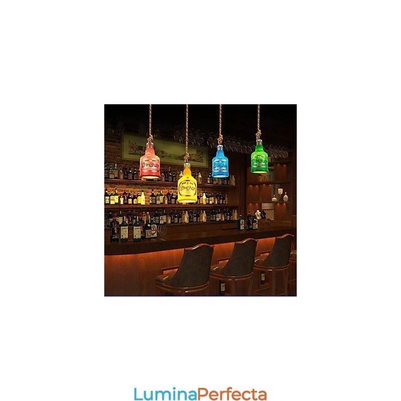 American Simple Retro Pendant Lampă cu un singur cap Pendant Pendant