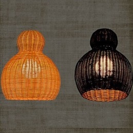 Candelabru din Rattan Hyacinth