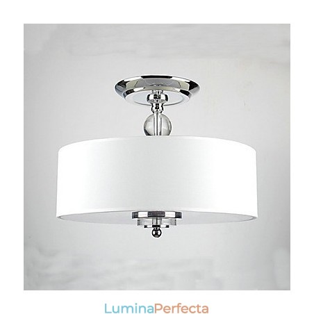 Pandantiv modern, elegant, cu 3 lumini și abajur de flanele Pandantiv modern, elegant, cu 3 lumini și abajur de flanele