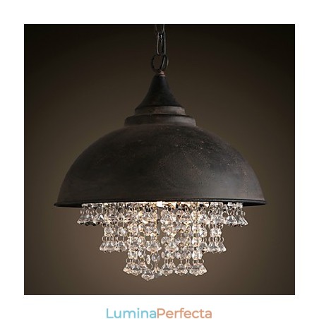 Pendant Loft Cristal Retro Cafea Lumină Garaj Metal Pendant Loft Cristal Retro Cafea Lumină Garaj Metal