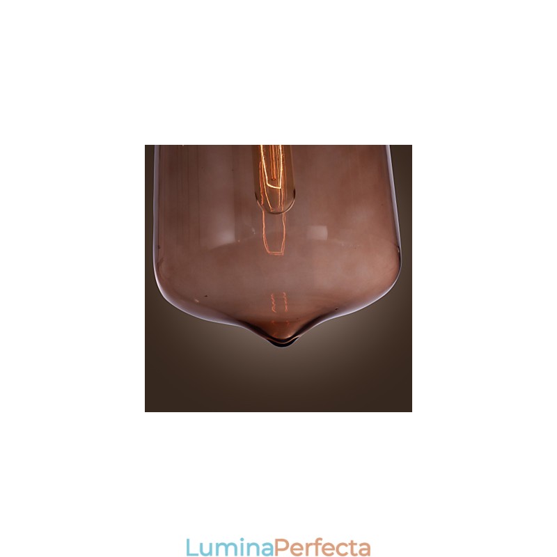 Lampă suspendată modernă din sticlă de 70 W cu design transparent pentru sticlă