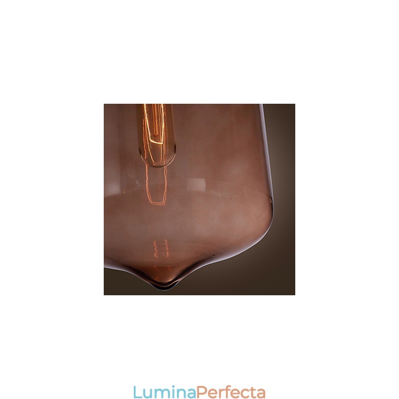 Lampă suspendată modernă din sticlă de 70 W cu design transparent pentru sticlă