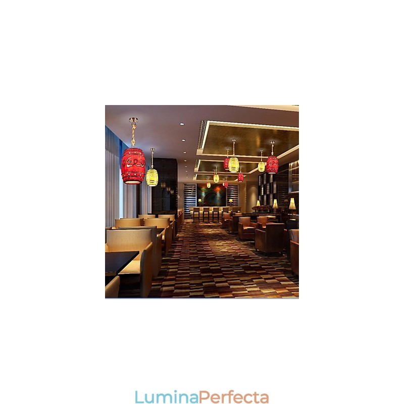 Candelabru din rășină cu decorație minimalistă modernă