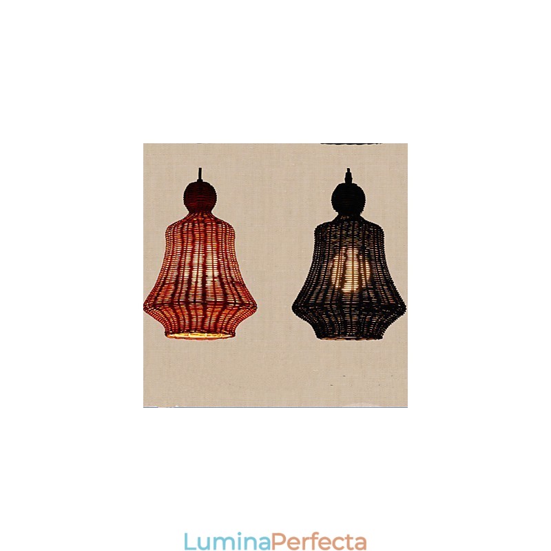Candelabru din Rattan Hyacinth