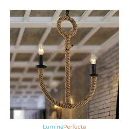 Candelabru din frânghie de ancorare a apei rurale americane Candelabru din frânghie de ancorare a apei rurale americane