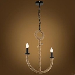 Candelabru din frânghie de ancorare a apei rurale americane
