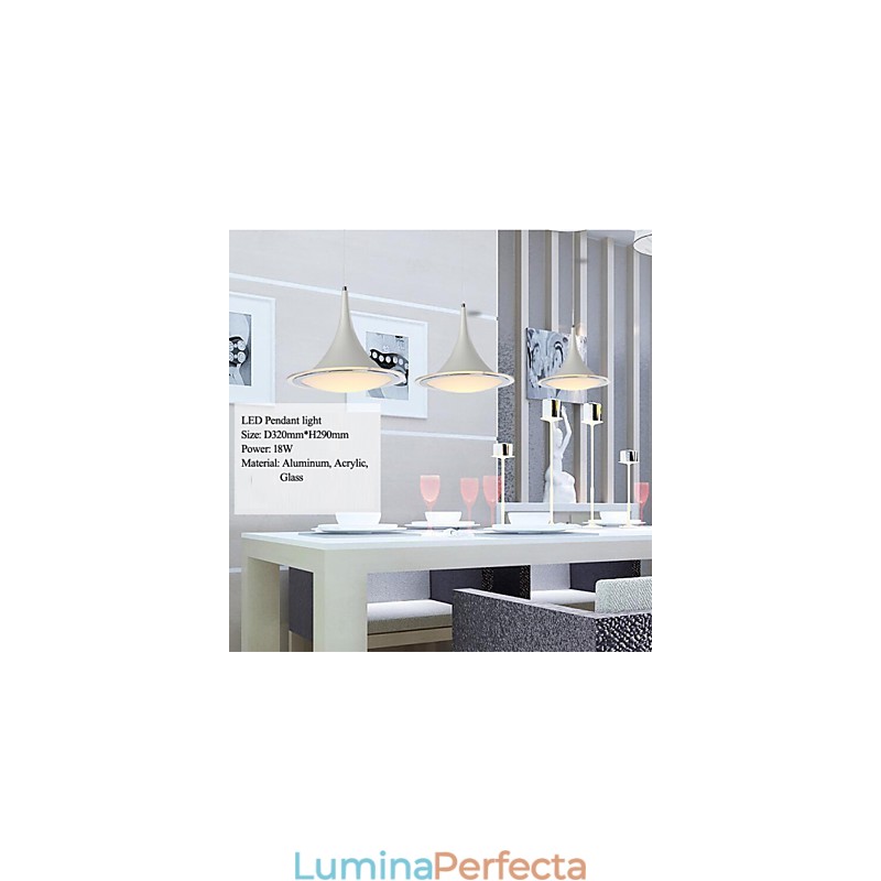 1 Candelabru acrilic Droplight cu lumini suspendate