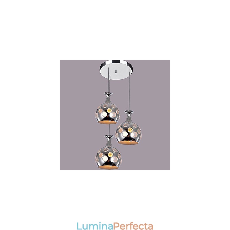Lampă suspendată galvanizată în stil mini insulă modernă și contemporană