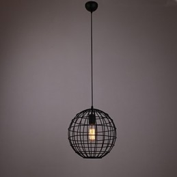 Mini lampă sferică suspendată 1 lumină procesare pictură