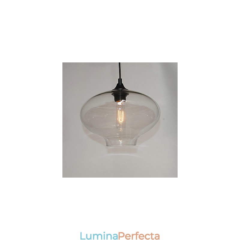 Pandantiv Bubble Design Pictură minimalistă din fier cu 1 lumină