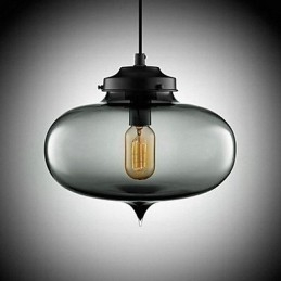 Pandantiv Bubble Design Pictură minimalistă din fier cu 1 lumină