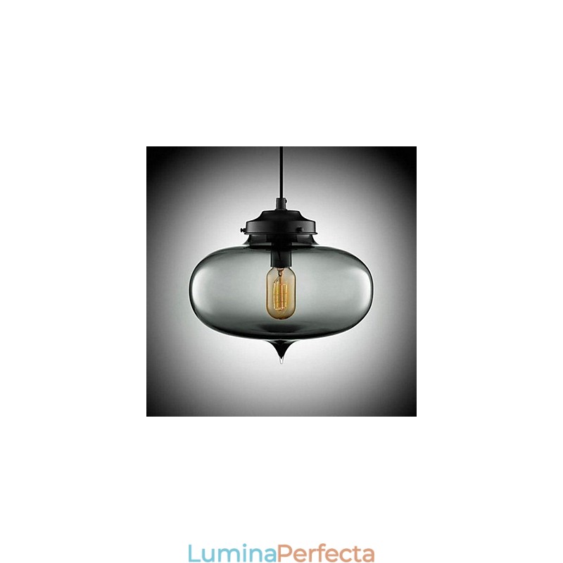 Pandantiv Bubble Design Pictură minimalistă din fier cu 1 lumină