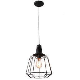 Rustic Lodge Retro Country Mini Stil Pictură Metal Pendant Lampă Garaj