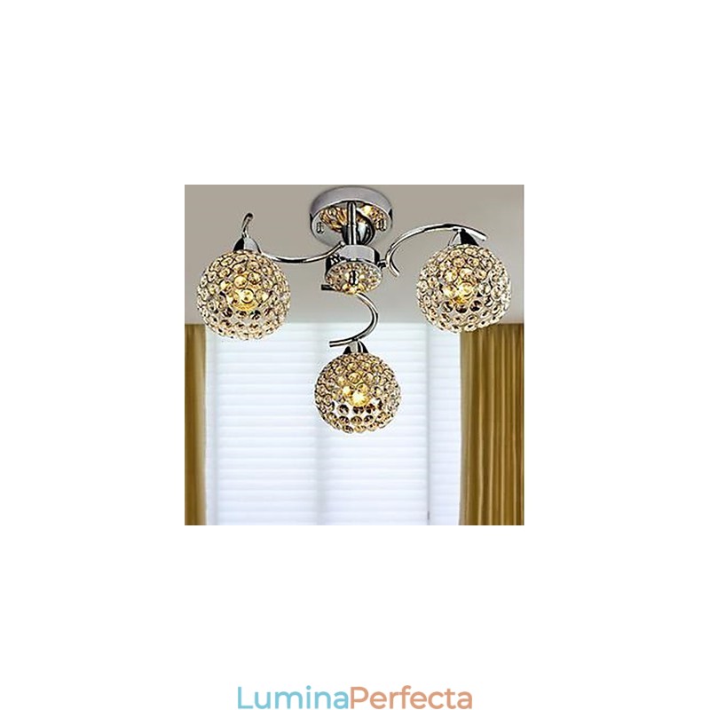 Dom Light din cristal modern Absorb Dome Light Mese Candelabru Droplight Sitting