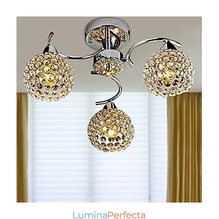 Dom Light din cristal modern Absorb Dome Light Mese Candelabru Droplight Sitting