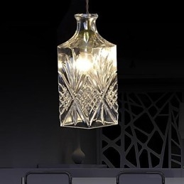 Lampă suspendată din metal, modernă și contemporană
