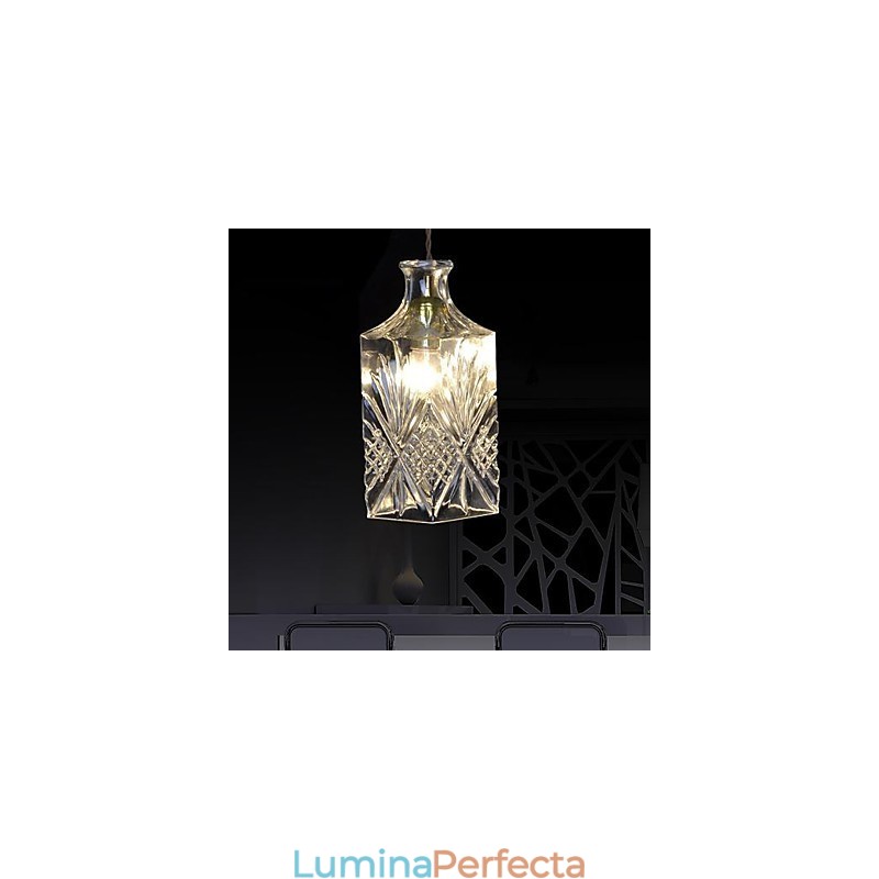 Lampă suspendată din metal, modernă și contemporană