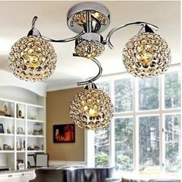 Dom Light din cristal modern Absorb Dome Light Mese Candelabru Droplight Sitting