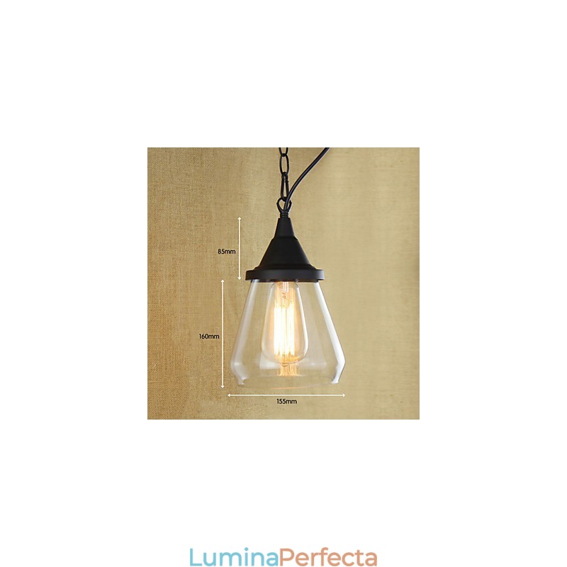 Lumini suspendate Tradițional Clasic Vintage Retro Country Garaj Metal