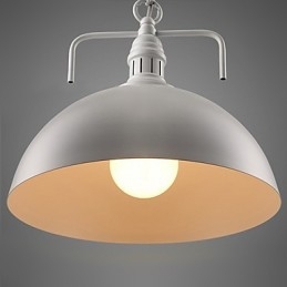 Lampă suspendată din metal cu pictură rustic Lodge