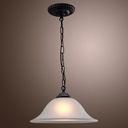 Lampă suspendată tradițională cu bol clasic în stil mini din bronz