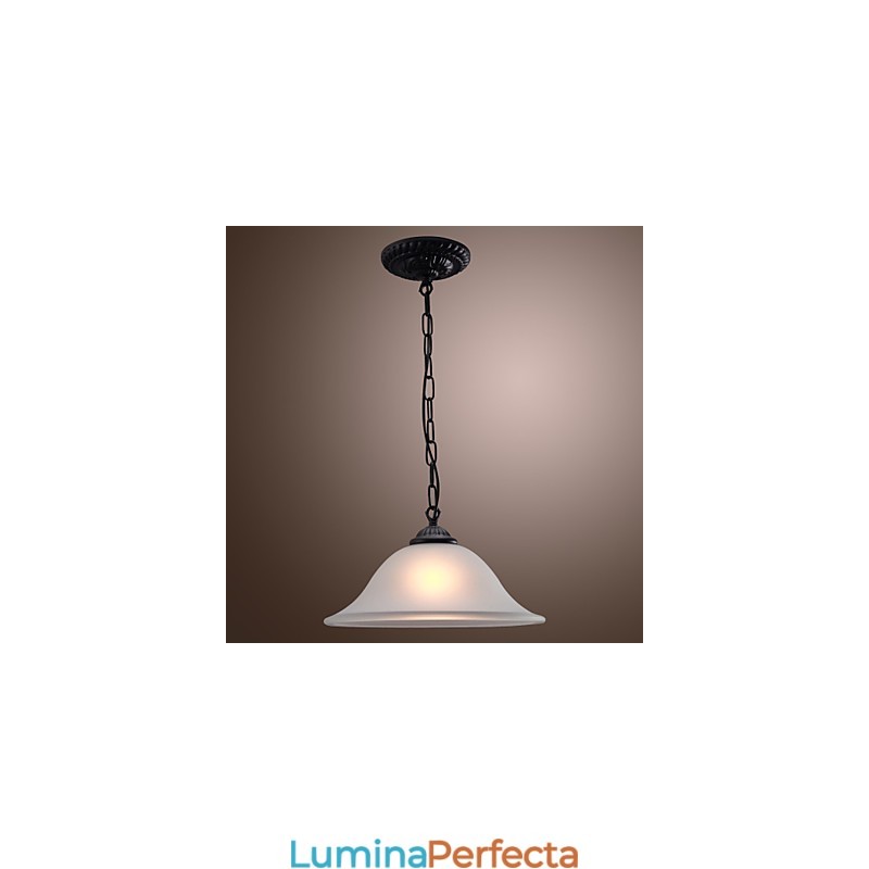 Lampă suspendată tradițională cu bol clasic în stil mini din bronz