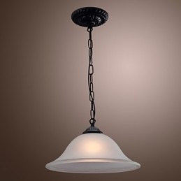 Lampă suspendată tradițională cu bol clasic în stil mini din bronz