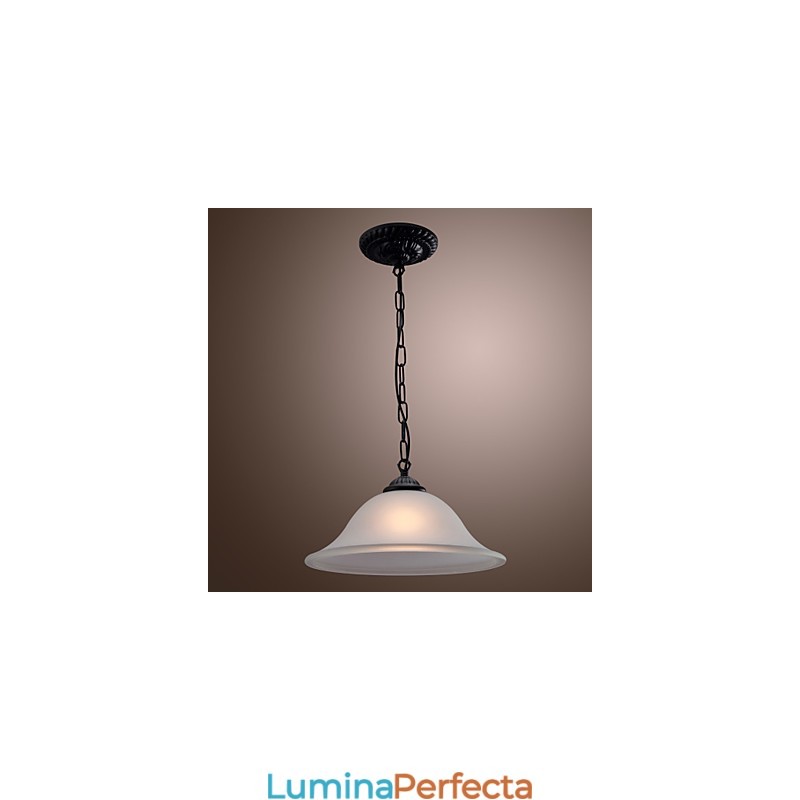 Lampă suspendată tradițională cu bol clasic în stil mini din bronz