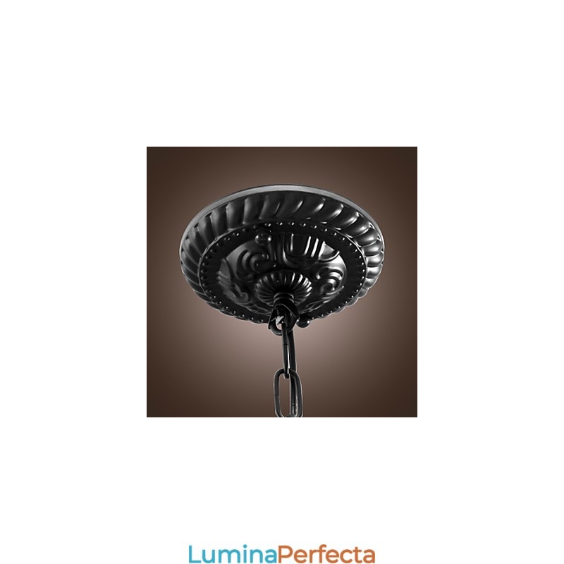 Lampă suspendată tradițională cu bol clasic în stil mini din bronz
