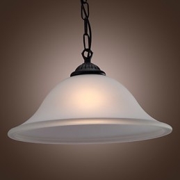 Lampă suspendată tradițională cu bol clasic în stil mini din bronz